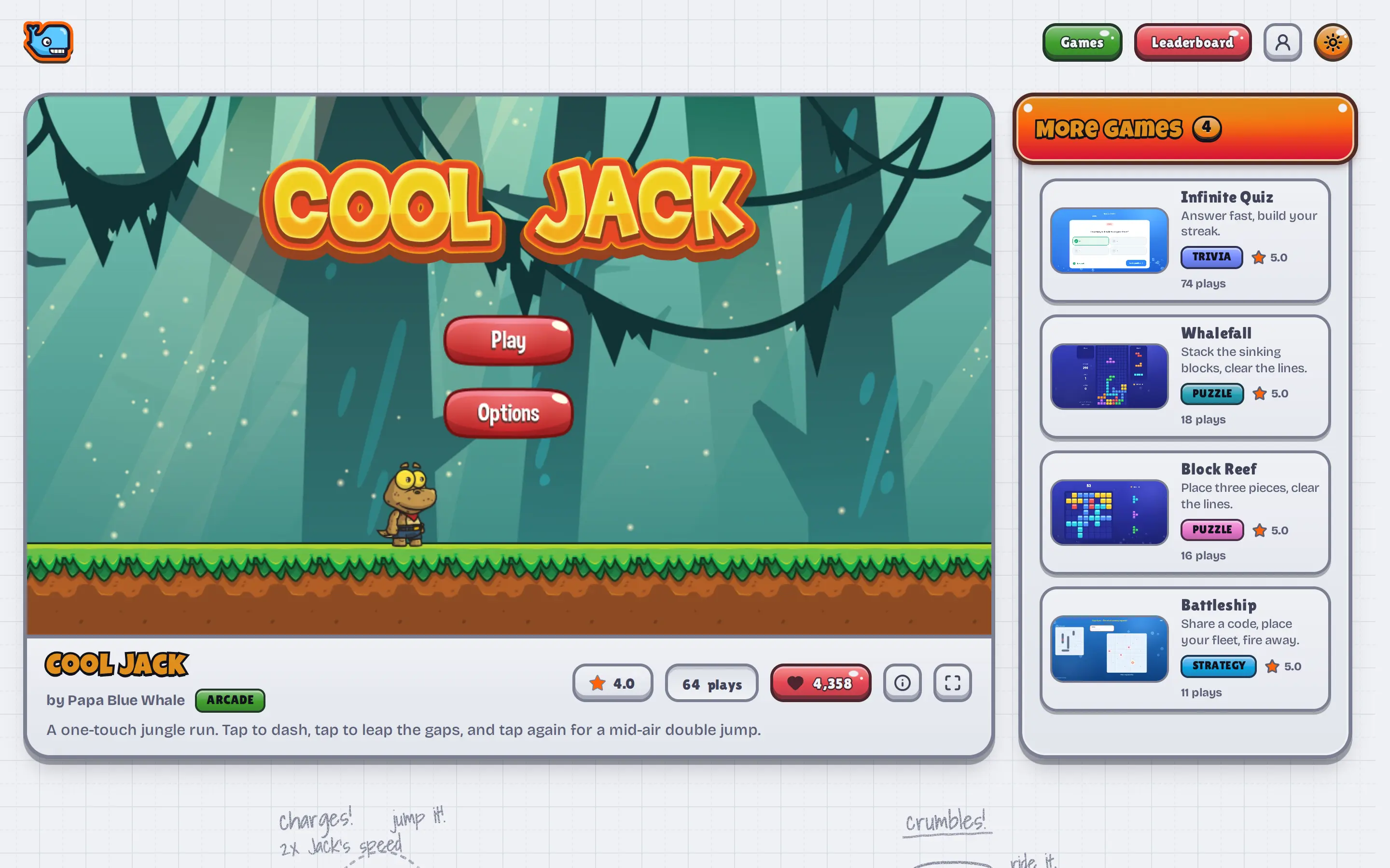 Cool Jack, ready to play